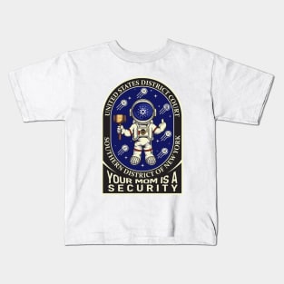 Cardano / Crypto v. SEC ("YOUR MOM IS A SECURITY") Kids T-Shirt